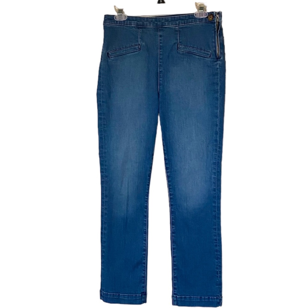 Pilcro and the Letterpress High Rise Denim Cropped Legging Jeans